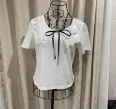 GUレースカラーT （M）新品