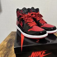 air jordan1 パテントブレッド