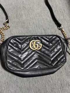 GUCCI GGマーモント　ショルダーバッグ