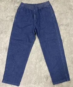 【美品】【UNIQLO】デニムイージーパンツ 韓国モードストリートy2kグランジ