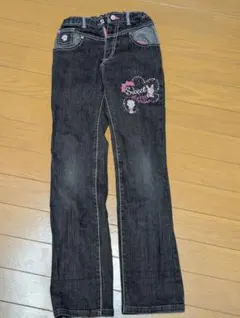 メゾピアノ かわいいデニムパンツ 130