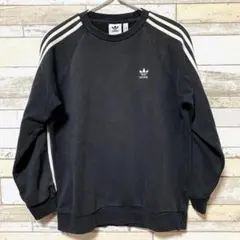 adidas Originals アディダス トレフォイル スウェット 黒 Lのサムネイル