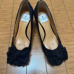 LANVIN ブラック ハイヒール 23.5cmのサムネイル