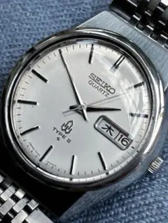 SEIKO TYPE-Ⅱクォーツ 1977年 昭和レトロのサムネイル