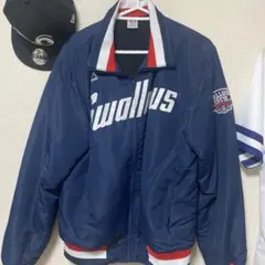 Majestic Swallows ジャケット M ネイビー