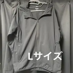 ドライEXUVカットフルジップパーカー ブラック L