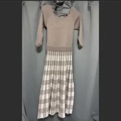 ニット　ワンピース