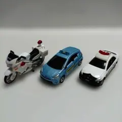 トミカ警察☆交通安全セット　3台