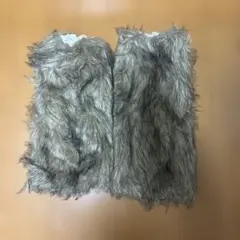 フェイクファー レッグウォーマー