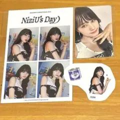 niziu ニナ　シーグリ　フォトカード　トレカ　ステッカー