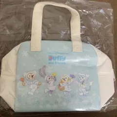 ダッフィー  スーベニアランチケース　ホワイトウインタータイムワンダーズ