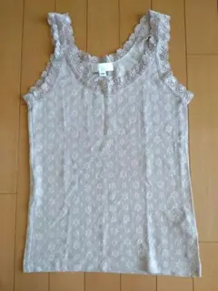 【未使用品】JILLSTUART タンクトップ ベージュ レースのサムネイル