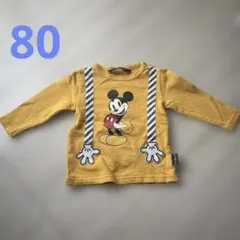 Disney ミッキーマウス Tシャツ 80cm