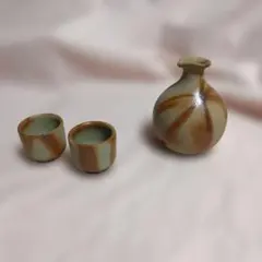 隠崎隆一 備前焼 酒器 徳利 緋襷 - メルカリ