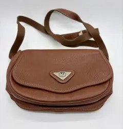 #43 renoma PARIS レノマ ショルダーバッグ ブラウン レザー