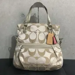 COACH コーチ 2way シグネチャー バッグ y2k archive
