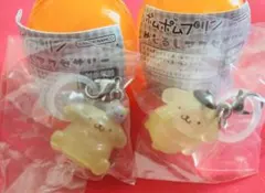ポムポムプリンめじるしアクセサリー　２個セット
