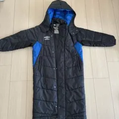 umbro フード付きベンチコート ネイビー/レッド 120 - メルカリ