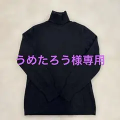 GAVI DI GAVI カシミヤ100タートルネックセーター ブラック