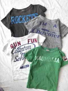 デニム&ダンガリー120Tシャツ4枚セット