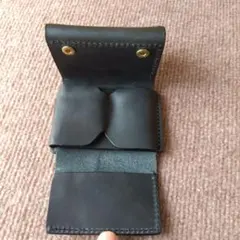 h.yumiii様専用　デイズ　アート　レザー ミニ財布 スナップボタン式