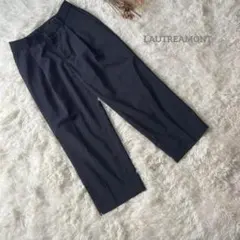 ロートレアモン✳︎スラックスパンツ　通勤仕事オフィス セレモニー卒園卒業 紺