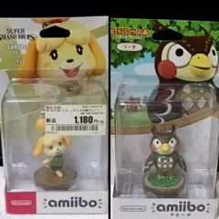 amiibo しずえ 大乱闘スマッシュブラザーズ フータ どうぶつの森のサムネイル