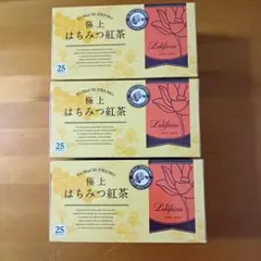 即決！ラクシュミー✩極上 はちみつ　紅茶×3箱（未開封で発送）のサムネイル