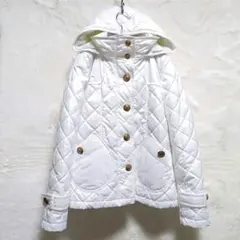 【希少・美品】 バーバリーブルーレーベル ノバチェック キルティングジャケット