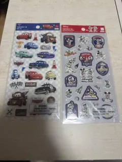 ディズニー キャラクター ぷっくりシール