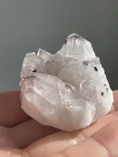 可愛い赤ファントム❣️虹入り✨ エピドートインクォーツ♡ ファントム