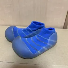 アティパス　 青のベビーシューズ 12.5センチ