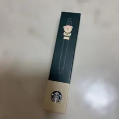 【海外限定　Starbucks ベアリスタ ボールペン 箱付き】のサムネイル