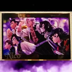 鬼滅の刃 冨岡義勇 集結/☆全集中展 刀鍛冶 柱稽古編 OP ED ポストカード