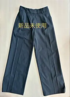 PLST ワイドパンツ　リネンブレンド