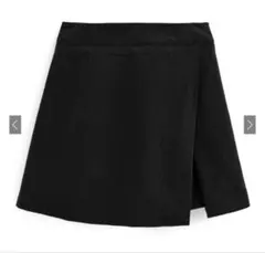 インパン裏地付きラップ風ミニスカート[ai86] S GRL