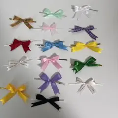 ハンドメイド♡ラッピングリボンタイ 15本セット