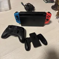 Nintendo Switch ニンテンドースイッチ本体　GRN/PNK 箱無し