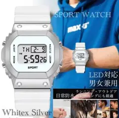 スポーツ腕時計　腕時計　時計　デジタル　LED デジタル腕時計　防水のサムネイル