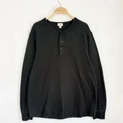 J.CREW 巨人タグ サーマル ヘンリーネック 長袖 Tシャツ ロンTS81.のサムネイル