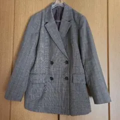 GU　グレンチェックのジャケット