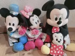 ミッキー・ミニー ぬいぐるみセット