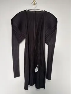 プリーツプリーズ　カーディガン　ブラウン　紫　pleats please 4のサムネイル