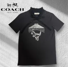 COACH 恐竜プリント Tシャツ ブラック 2026年最新】coach tシャツ 恐竜の人気アイテム - メルカリ