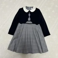 1回のみ着用美品！ポンポネットジュニア ワンピース 卒業式 発表会にも 