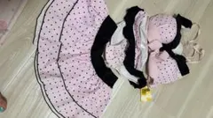 タグ付き未使用　aimerfeel 水玉柄ビキニ セパレート水着 Mサイズピンクのサムネイル