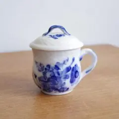 ロイヤルコペンハーゲン ブルーフラワー カーブ ティーキャディ