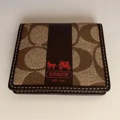 【新品/未使用】COACH コーチ コインケース 小銭入れ+専用ショップ袋