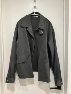 SPU グレー ボタン付きジャケット M