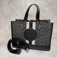 美品 コーチ デンプシートートバッグ C8448 ショルダーバッグ 2way